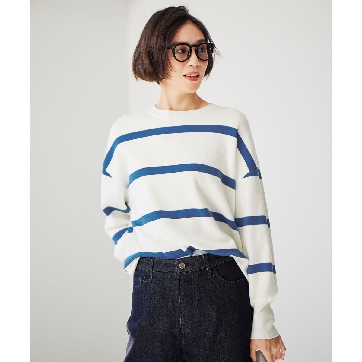 自由区（JIYU−KU）/【WEB&一部店舗限定】スムージーカラー ニット WEB&一部店舗限定】スムージーカラー ニット | 自由区(JIYU-KU