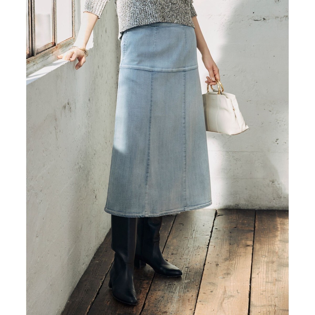 MARILYN MOON】レザー調スカート | アンタイトル(UNTITLED) | マルイ