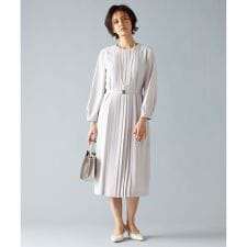 【ご好評につき追加生産・洗える】ライトサテン ワンピース