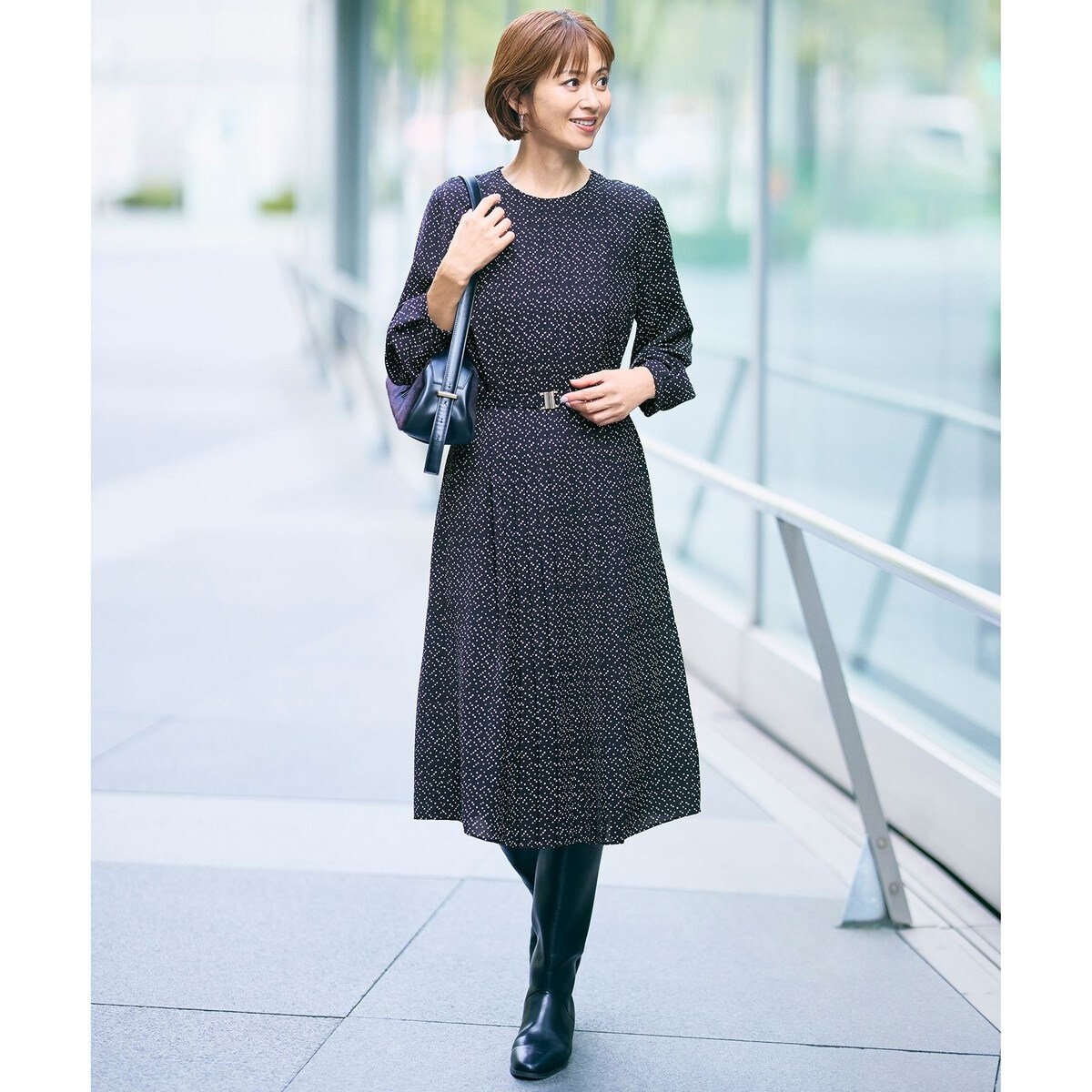 17号サイズまで展開・カタログ掲載】ソフトシルクビエラ ワンピース