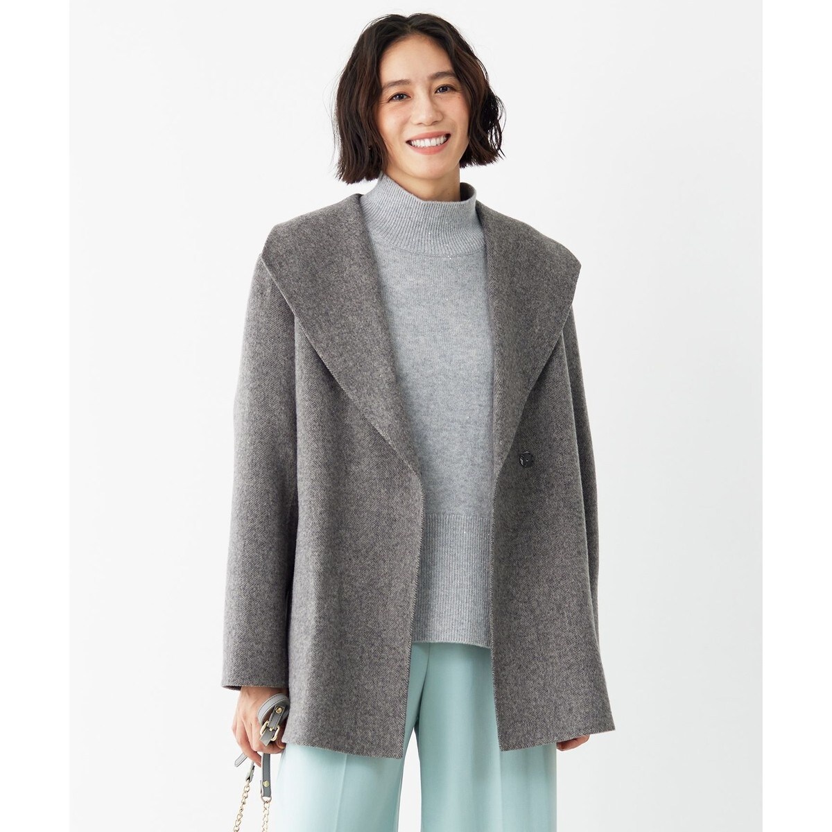 ICB ショートコート ジャケット新品 WoolRever ショートコート / ICB | ファッション通販 【公式通販