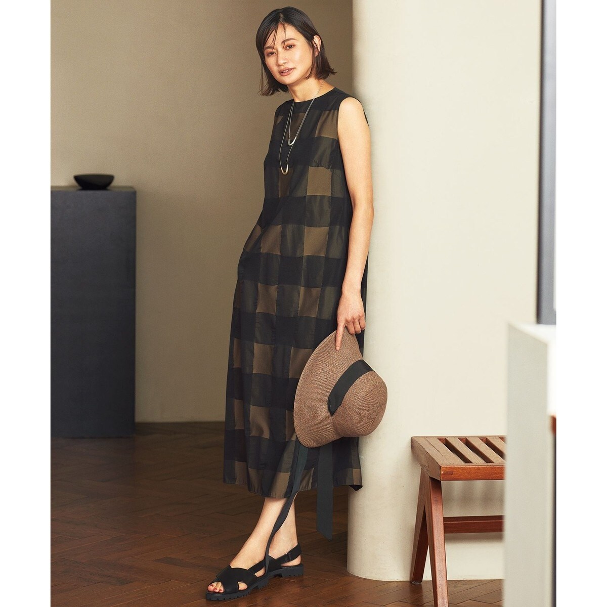 【SHIHOさん着用・アンサンブル対応・洗える】アセテートコットンプルオーバー ニット 自由区｜【SHIHOさん着用・アンサンブル対応・洗える