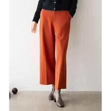 【19号サイズまで展開・カタログ掲載】TRギャバ裏起毛ワイド パンツ