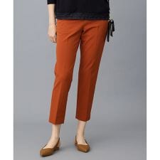 【19号サイズまで展開】TRギャバ裏起毛テーパード パンツ