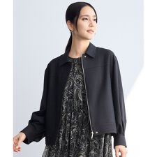 【17号サイズまで展開・SHIHOさん着用】デニムライクツイル ジャケット