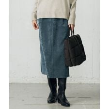 【SHIHOさん着用】ソフトコーデュロイ スカート