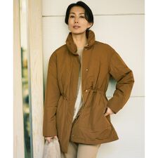 【17号サイズまで展開・カタログ掲載】マイクロタッサーダウンスタンドカラー コート