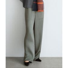 【カタログ掲載】ドレーピーサテンベイカー パンツ