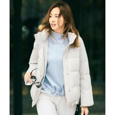 【17号サイズまで展開・WEB限定カラーあり・SHIHOさん着用】マイクロタッサーダウン コートII