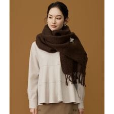 ソフトウールブレンドペプラム ブラウス