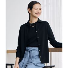 【アンサンブル対応】シアーシルクミックス カーディガン