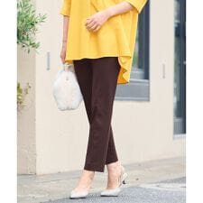 【撥水加工・洗える】ライトモクロディテーパード パンツ