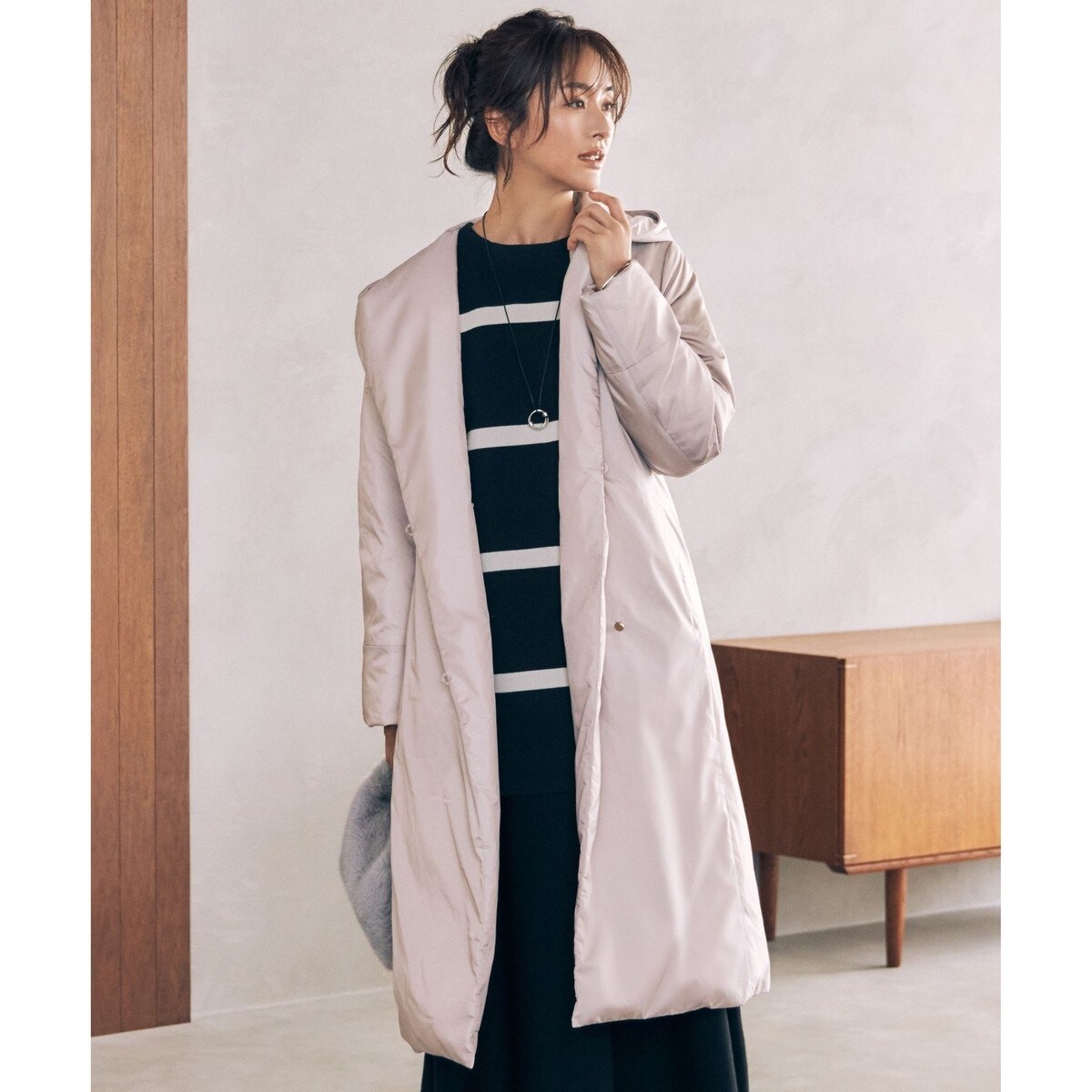 ADSシャンブレータフタ ダウンコート | 自由区(JIYU-KU) | マルイ