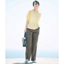 【カタログ掲載・洗える】オルダージュタイプライター パンツ