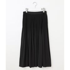 【セットアップ対応】ライトサテンプリーツ スカート