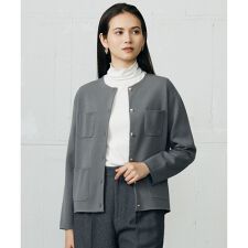 レーヨンストレッチ カーディガン