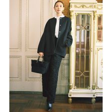 【SHIHOさん着用】カットジャカード パンツ