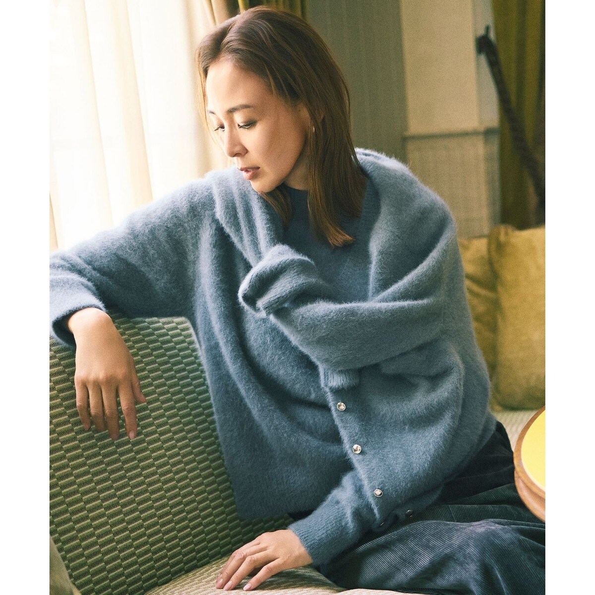 定価2.3万 ヴェルメイユパーイエナ フォックスカシミヤボートネックプルオーバー 定価2.3万 ヴェルメイユパーイエナ フォックスカシミヤボート