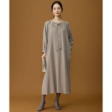 【SHIHOさん着用】TWドレープツイル3WAYボウタイ ワンピース