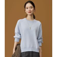 【カタログ掲載】スムージーラグランスリーブ ニット