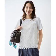 【2点SET】レースコンビ Tシャツ