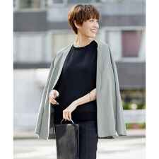 ICB(ICB)の【洗える】 Unleash ノーカラージャケット