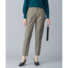 【新色追加・洗える】 ウールマットウース テーパードパンツ