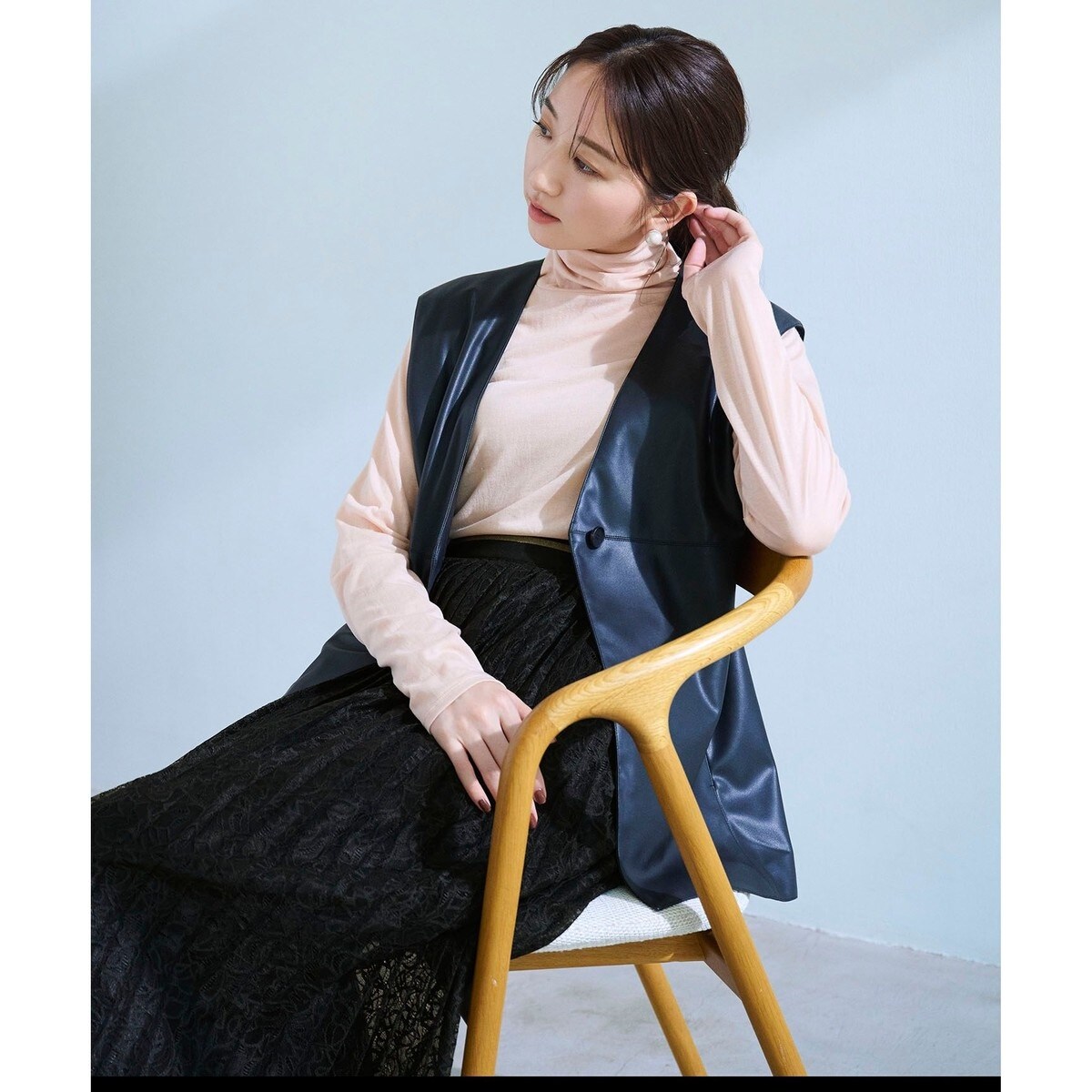 2025aw】ICB フェザーツイードベスト ICB（アイシービー） ベスト ジレ