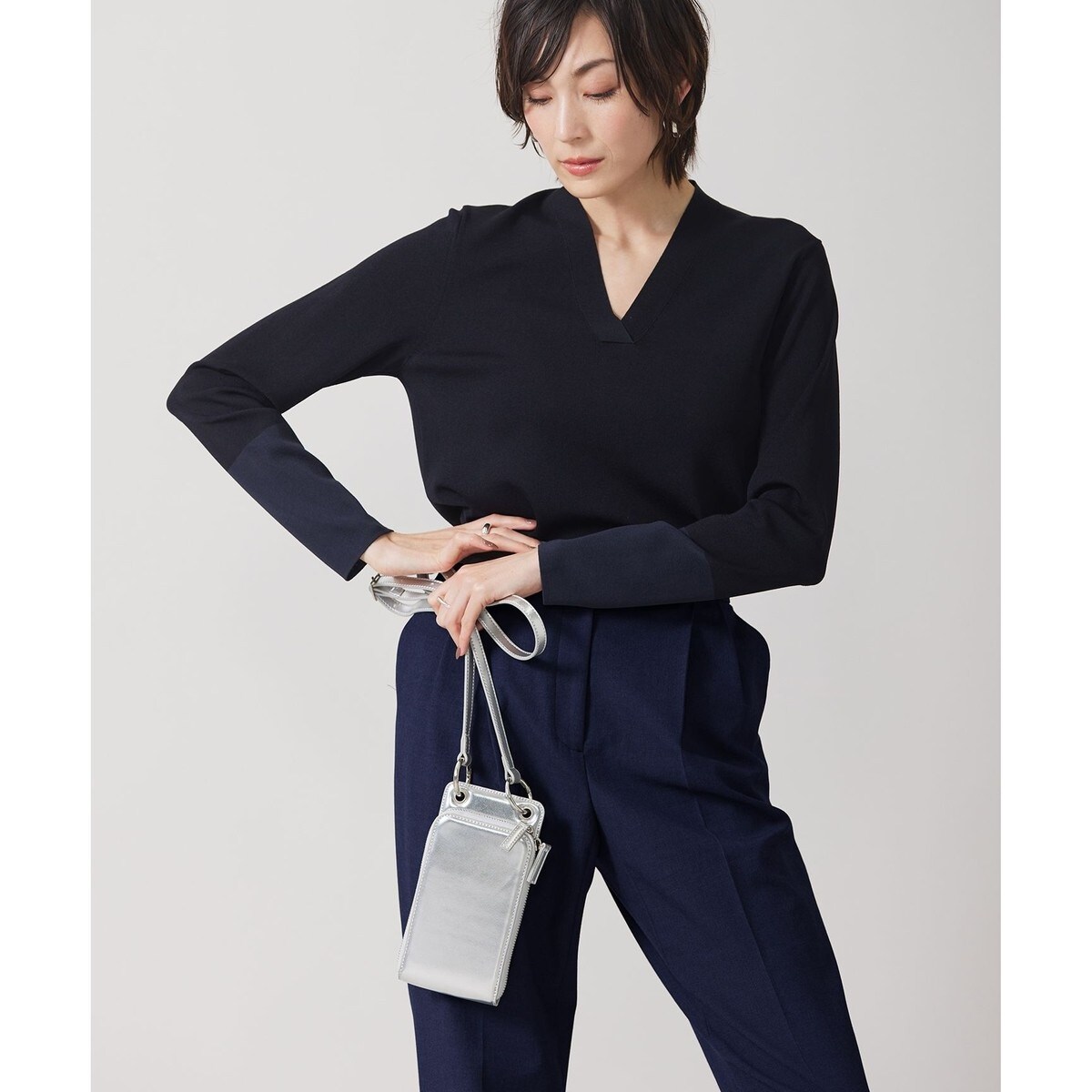 ≪WEB限定≫ウォッシャブルルーズクルーネックプルオーバー