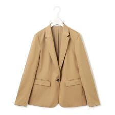 【洗える】リヨセルサテンストレッチ テーラードジャケット