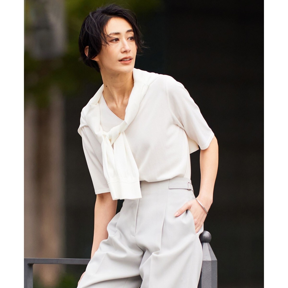 WEB限定カラーあり・接触冷感・UVケア・洗える】 シンセティック