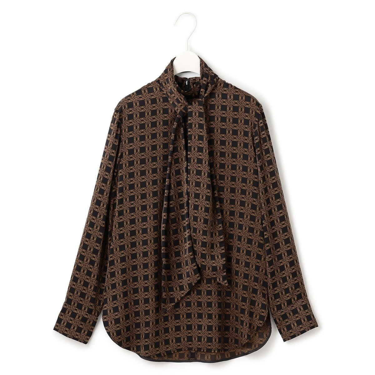 洗える】レトロウォールペーパープリント ブラウス | ICB | マルイ