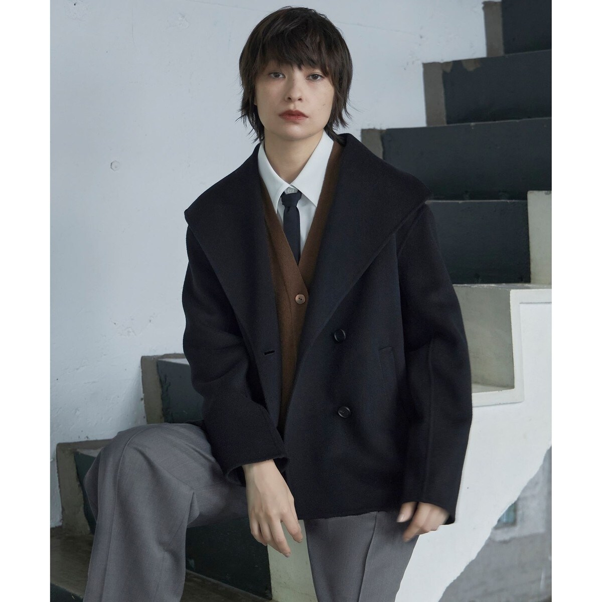 WoolRever ショートコート | ICB | マルイウェブチャネル