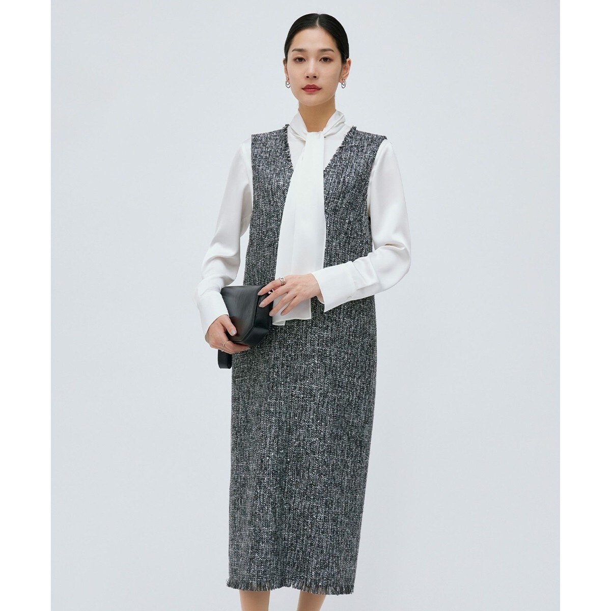 洗える】 ニットコンビジャガード ワンピース | ICB | マルイウェブ