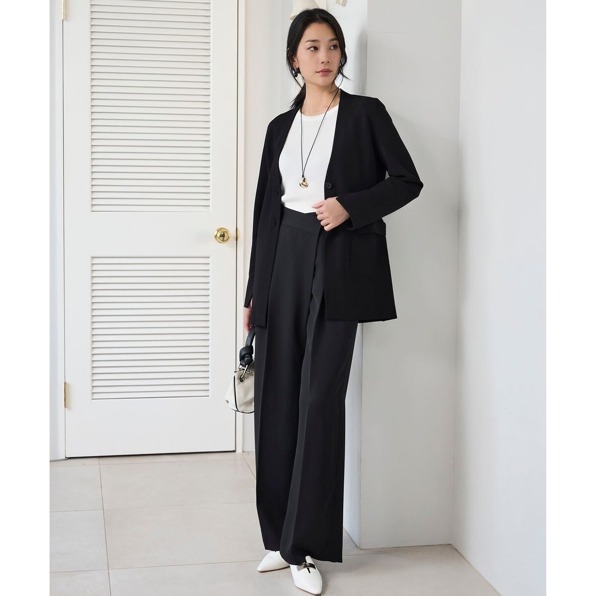 日本未入荷 洗える】シンセティックミラノリブ ICB | ニットジャケット ジャケット・アウター