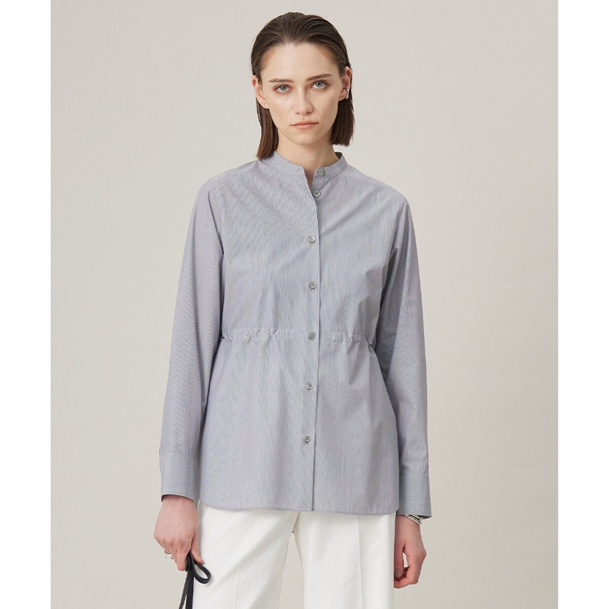 洗える】 クリーンブロード クロップドブラウス | ICB | マルイ