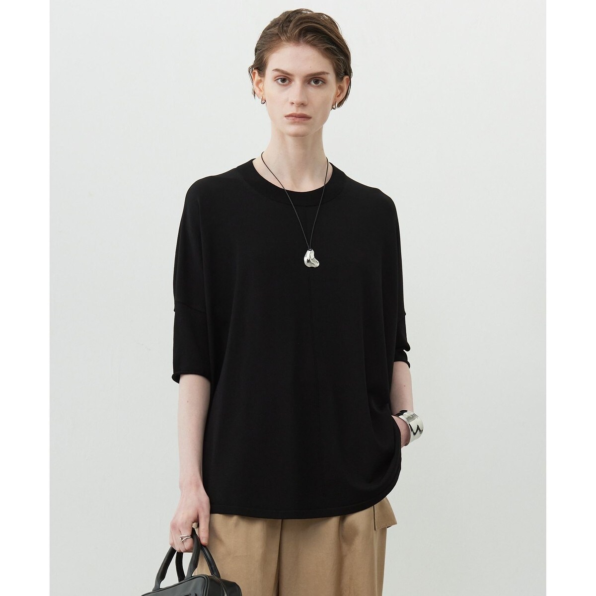 【接触冷感UVカット洗える】 ヴィスコースナイロンハイゲージ 半袖プルオーバー 楽天市場】【新色追加・接触冷感・UVカット・洗える】 ヴィス