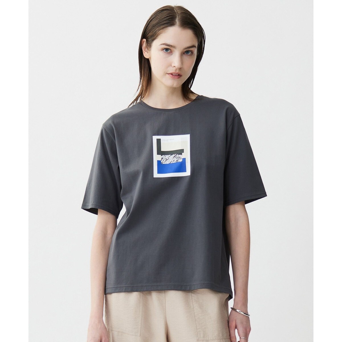 tシャツ 「接触冷感・UVケア・洗える」コンフォートプレーティング パフスリーブカットソー レディース ICB tシャツ 「接触冷感・UVケア・洗える」コンフォートプレー