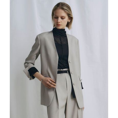 [^ԁFJKCYGM0930]2025 Spring/Summer Collection3́uevervjƂICB̃nCO[hȏiłB𒴂Ď󂯌p邱ƂڎwĂ܂BꕔX܁AWEB̃ACełBfUCJ[fBKoŒA_炩̂WPbgڎw܂BICB炵JbR悳o邽߁AČpbgČ̓N[ɁASn͏_炩C[W[ȕ͋CɎdグĂ܂BOJ̓Xeb`X̔䗃dāA݃{^ŐgɂȂނɂA@ׂȈۂɁBÕ{^̓`FW{^dlɂĂ̂ŁAt̗nJ[ʂ̂݃{^ɕtւƁAfUĈ͋CŒp܂Bɂ͑傫JxgɗnzFʂ̂݃{^ŃANZgɂĂ܂BnƔzF̃xgtŁAEGXg}[NA炷łANZgɂȂÃoG[Vy߂܂B܂eɂ̓ChpcAXJ[gƋʂ̃V[fUCAZbgŒƂɓꊴo悤ɃfUC܂BfSilook Miraigpے̕DfނłBƓȔȂAiȌAh[v𕹂̂łB悭Ałӂ݂̂ŁAV[Y킸p܂B================================Ђ\VfށwSillookMiraix́AAR30gpVÑ|GXefނłB\ʉʂ̈قȂٌ`fʑ@ۂ_ɍ݂邱ƂŁA{̃VNɋ߂iȌƔGĂ܂B|GXe100炱̑ϋvłBٌ`fʂ̑@ۂ~bNX邱ƂŖے̕\\ɂȂAVRAoł̂܂ł̃VN@Ƃ̑傫قȂ|CgłBi̎舵@ɂ܂ẮA^OɋLڂĂu舵̒Ӂvu\vmFB̐̓Tvĩf[^łBۂ̏iƎdlقȂꍇ܂Bi摜̓TvgpĂ邽߁Aۂɂ͂鏤iƐFTCYȂǂ̎dlɕύXꍇ܂B\߂B