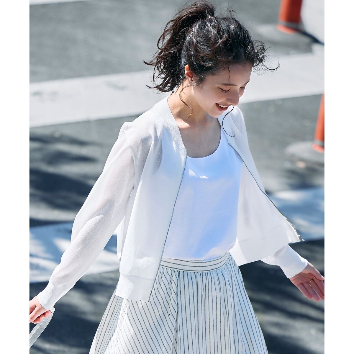 ICB 【洗える】ドライシアージップアップブルゾン ICB｜【洗える】ドライシアージップアップブルゾン | Rakuten