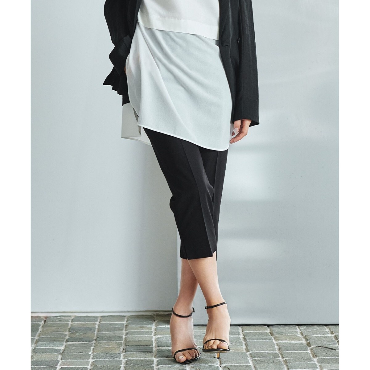 コグザビッグスモーク DIANNA TROUSERS トラウザーパンツ ブラック コグザビッグスモーク DIANNA TROUSERS トラウザーパンツ ブラック