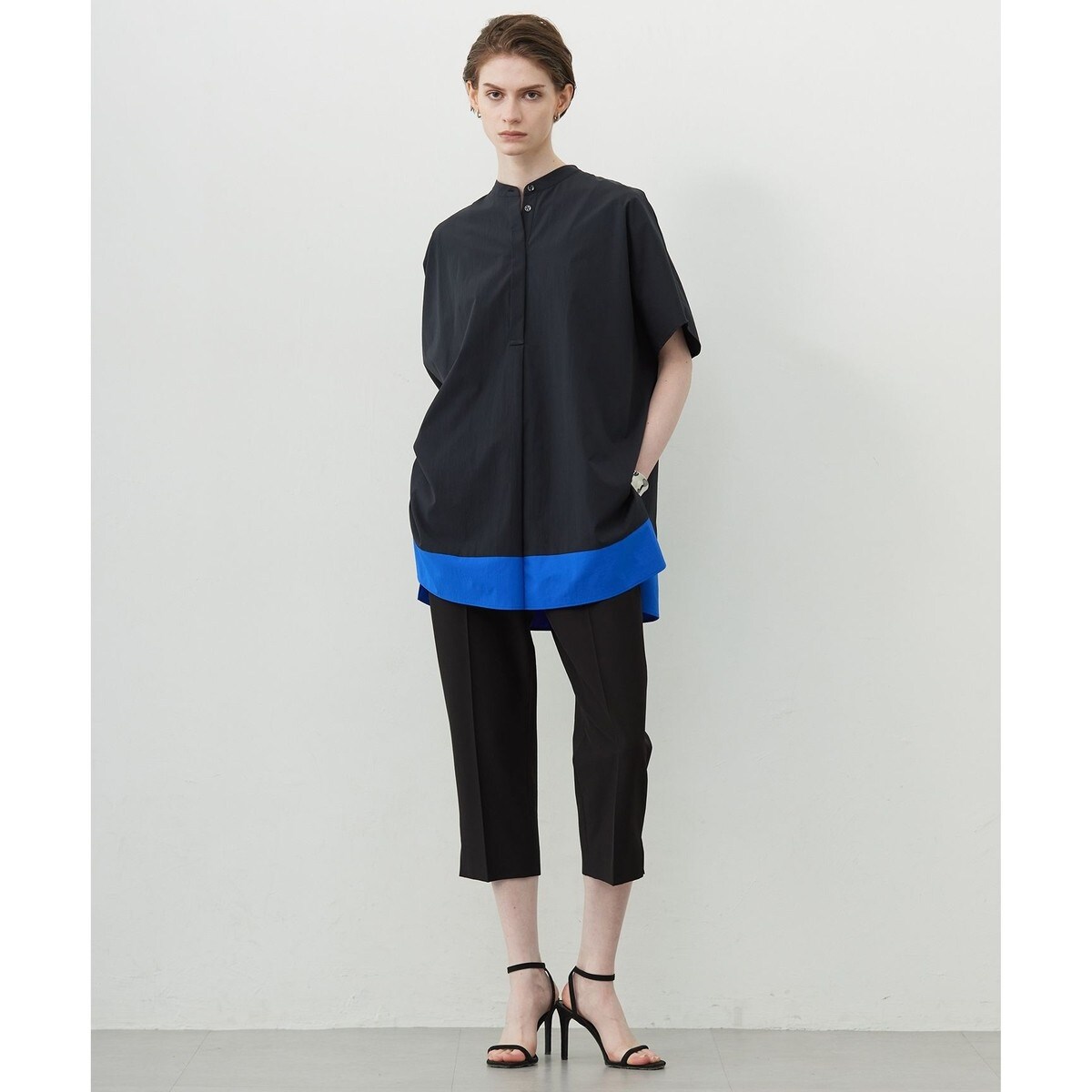 接触冷感・UVカット・洗える】 RENUソフトタイプライター ブラウス