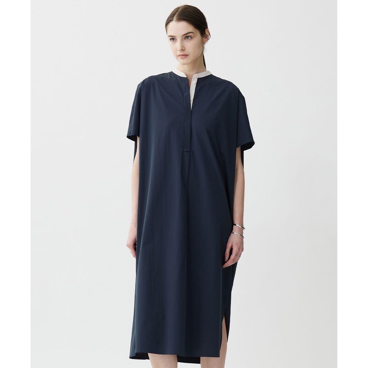 AAYUSHI/アユーシ 別注 ロングスリーブラッフルドレス | イエナ(IENA