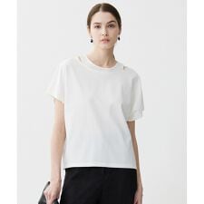 【UVケア・吸水速乾・洗える】ライクレイヤードTEE