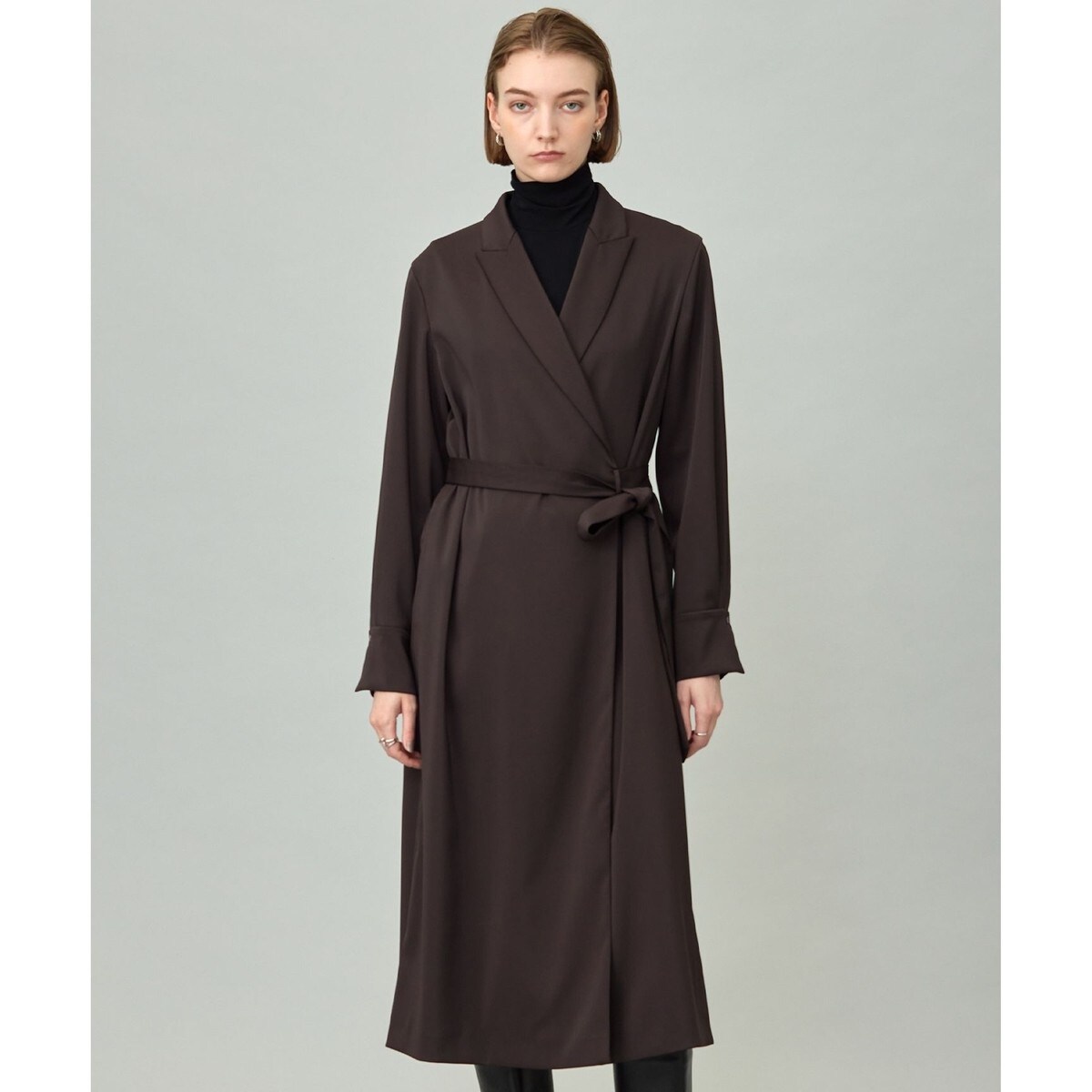 洗える】ミリオーネダンボールニット ジャンパースカートワンピース