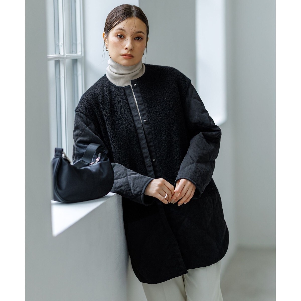 【新品タグ付き！】ICB Wrinkle Sheer ライトアウター／ワンピース 洗える】Wrinkle Sheer ライトアウター | ICB