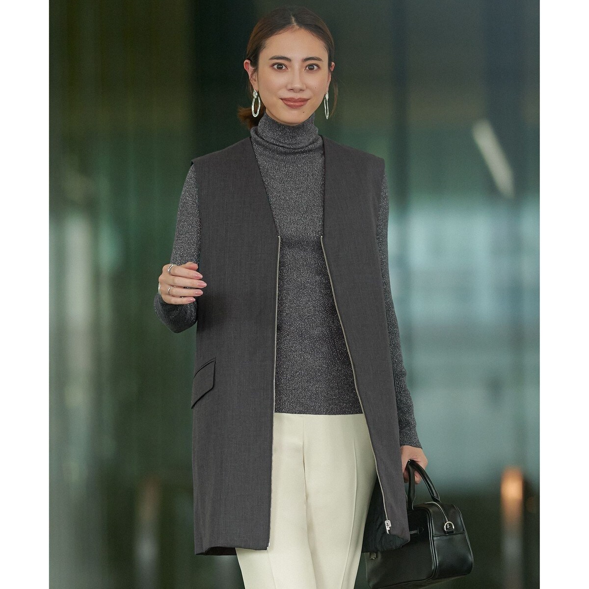 IENA PECCIビッグスラブベスト PECCIビッグスラブベスト | イエナ(IENA) | マルイウェブチャネル