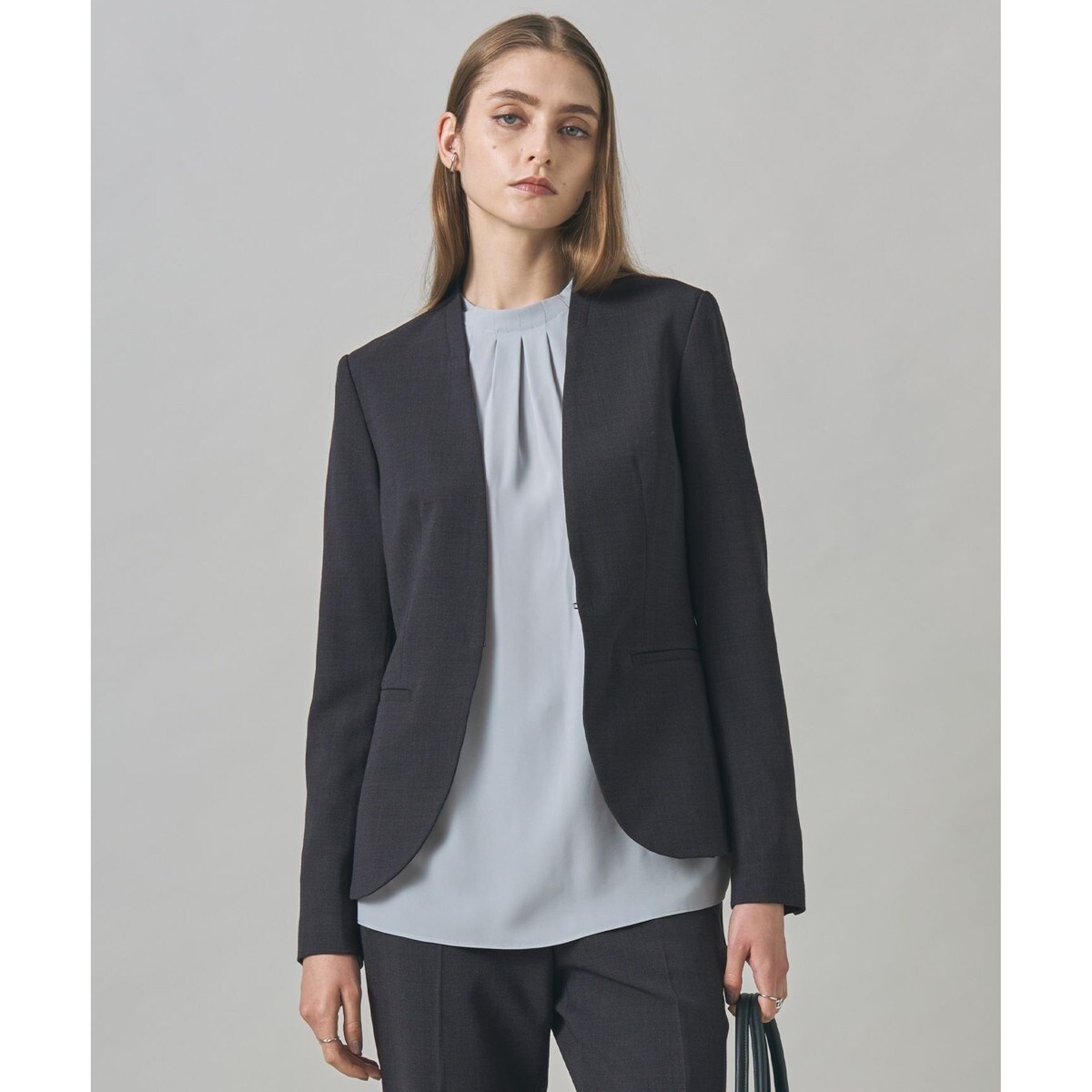 洗える】 UnleashLite ノーカラージャケット | ICB | マルイウェブチャネル