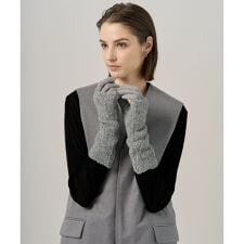 【アームウォーマー付き 】3WAY ニットグローブ