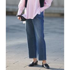 ライトストレッチデニム ストレートパンツ
